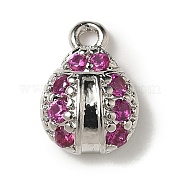 Латунные микро проложить кубического циркония подвески KK-I276-38P
