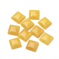 Cabochon di giada bianca naturale&nbsp;G-Q975-10x10-09