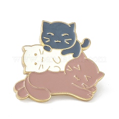 Cute Cats Enamel Pin JEWB-P008-E05