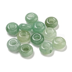 Natürlichen grünen Aventurin Perlen, Rondell, 10x4.5 mm, Bohrung: 3.5 mm