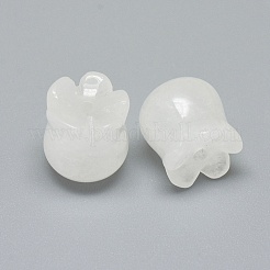 Natürliche weiße Jade Perlen&nbsp;G-F637-03K