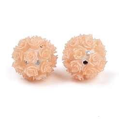 Perline di strass in argilla polimerica luminosa fatta a mano in acrilico&nbsp;CLAY-H003-07G