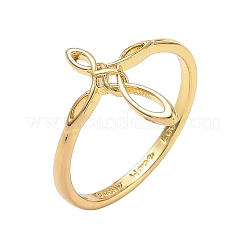Anillos de latón para las mujeres&nbsp;RJEW-K261-07A-G