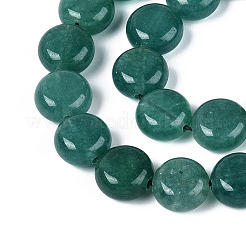 Chapelets de perles en jade blanc naturel teinté&nbsp;G-T143-16H