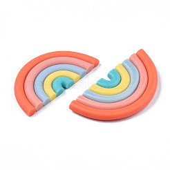 Handgemachter Ton-Cabochon&nbsp;CLAY-N010-030-06