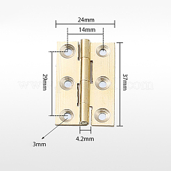 Messingscharnier&nbsp;CABI-PW0001-163-A01