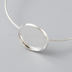 Garnitures de bracelet expansibles en laiton&nbsp;KK-WH0079-55S