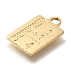 Pendenti in acciaio inox 304 con placcatura sotto vuoto pvd&nbsp;STAS-P371-080G