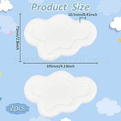 Wolken-Gesso-Schmuckteller&nbsp;WH-WG70857-01
