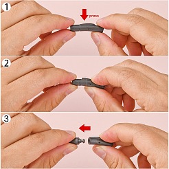 Bajonettverschlüsse aus Edelstahl 304&nbsp;X-STAS-I013-4mm-MB