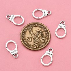 Pendentifs en alliage de style tibétain&nbsp;TIBE-S323-082AS-RS