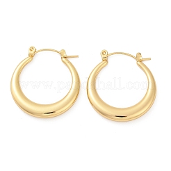 Pendientes de aro de acero inoxidable 304 para mujer&nbsp;EJEW-U046-07G-A