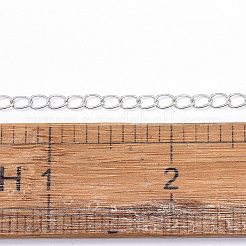 Catene di ottone ritorti&nbsp;LS-CHC-Q001-5x4mm-P