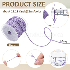 8 rouleau de corde en coton faite main&nbsp;OCOR-BC0009-75A
