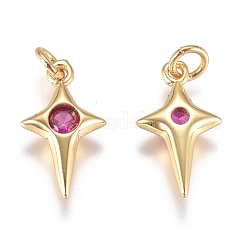 Ottone micro spianare fascino zirconi&nbsp;ZIRC-G168-53G-03