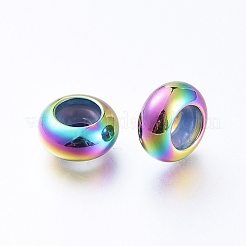 Perle in acciaio inox 202 con rivestimento sotto vuoto pvd&nbsp;X-STAS-F148-9mm-07M