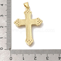 Ottone micro spianare pendenti zirconi&nbsp;KK-R002-06G