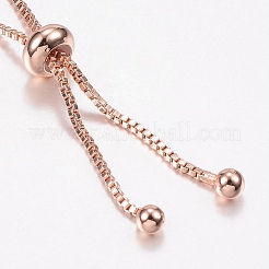 Verstellbare Messing-Bolo-Armbänder&nbsp;BJEW-P200-03RG