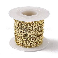 Latón cubano cadenas de eslabones&nbsp;CHC-P010-09G