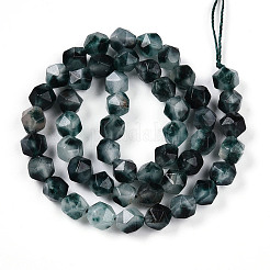 Chapelets de perles en jade blanc naturel teinté&nbsp;G-T139-8mm-45B