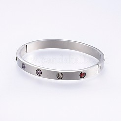 Bracciali in acciaio inossidabile 304&nbsp;BJEW-P223-19P-02
