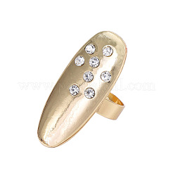 Fingerringe aus Legierung und Kristallstrass&nbsp;WG04AAB-01