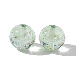 Perlas de resina transparentes luminosas&nbsp;RESI-F073-03C