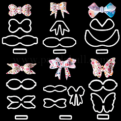 6 set di 6 stampi in argilla plastica pressata&nbsp;AJEW-SC0004-09A