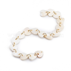 Catene di conchiglie d'acqua dolce fatte a mano&nbsp;X-AJEW-JB00717-02