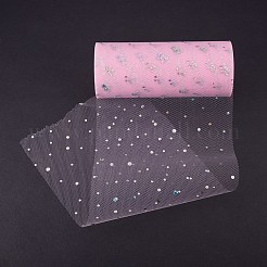 Rubans de maille déco à paillettes scintillantes&nbsp;OCOR-P010-B-C08
