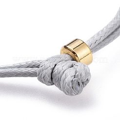 Bracelets cordon coréen unisexe en polyester ciré&nbsp;BJEW-JB04597
