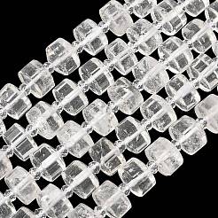 Natürlichem Quarz-Kristall-Perlen Stränge&nbsp;G-G453-G03-7x12mm