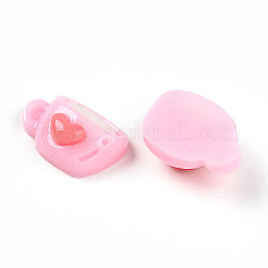 Cabochons en résine opaque&nbsp;CRES-T025-03F