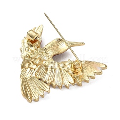 Vogel-Strass-Emaille-Anstecker&nbsp;JEWB-G040-09G-02