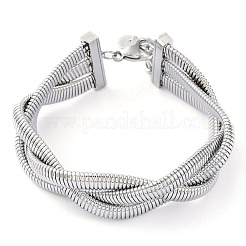 Bracelet en acier inoxydable 304 pour femme&nbsp;BJEW-U009-04P-02