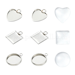 DIY-Anhänger-Bausätze aus 304 Edelstahl&nbsp;DIY-YW0012-67A