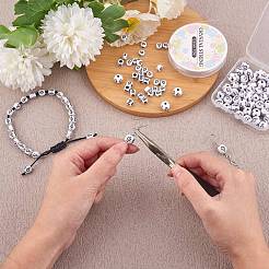 400pcs 4 Arten undurchsichtige Acrylperlen&nbsp;SACR-SZ0001-15