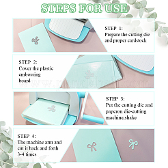 Stanzschablonen aus Kohlenstoffstahl mit Blumenmotiv&nbsp;DIY-WH0309-2827