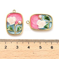 304 Edelstahl-Emaille-Anhänger&nbsp;STAS-B084-13G-03