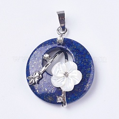 Natürlich gefärbte Lapislazuli-Anhänger&nbsp;G-F546-A20