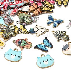 Pendentifs d'émail en alliage&nbsp;ENAM-XCP0001-50-1