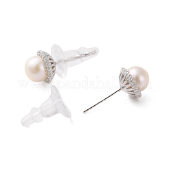 925 Ohrstecker aus Sterlingsilber&nbsp;EJEW-H002-16P