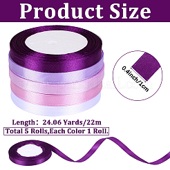 5 rouleau de ruban polyester 5 couleurs&nbsp;OCOR-CP0001-26C