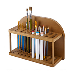 Porte-stylo en bois&nbsp;ODIS-WH0025-240