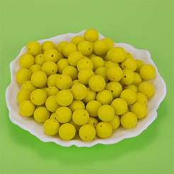 Perline focali rotonde in silicone&nbsp;SI-JX0046A-134