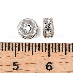 Strass-Abstandshalterperlen aus Edelstahl 304&nbsp;X-STAS-P444-01A-P