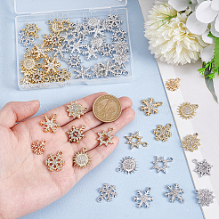 56 stücke 14 stil legierung strass anhänger&nbsp;FIND-PH0025-63
