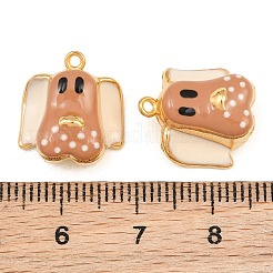 Pendentifs en acier inoxydable 304 émaillés&nbsp;SA-CBA033B-01G-02