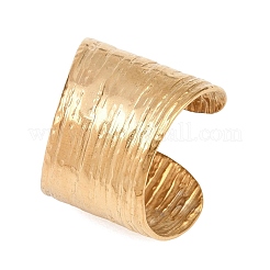 Anneaux ouverts pour manchettes larges en acier inoxydable 304&nbsp;RJEW-E300-02G