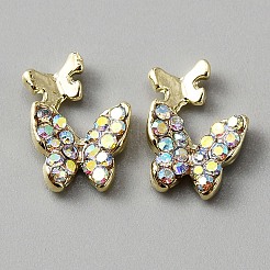 Legierung Strass-Cabochons&nbsp;MRMJ-WH0081-31LG